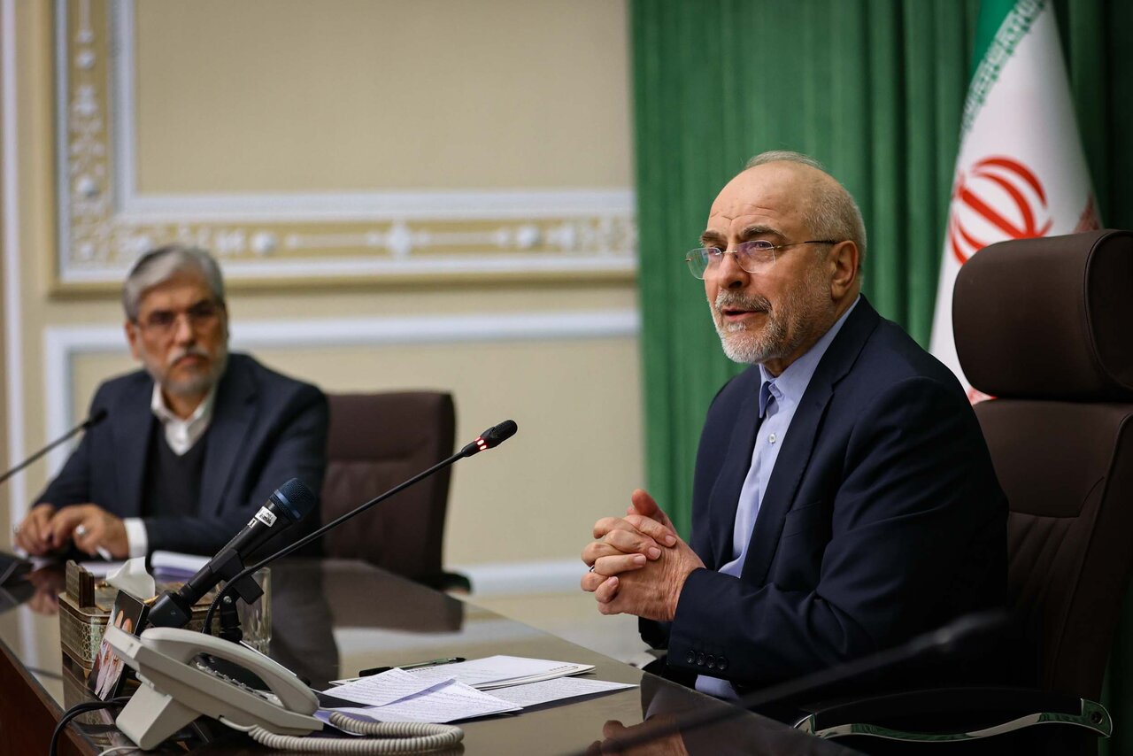 دیدار وزیر علوم و روسای دانشگاه های سراسر کشور با قالیباف