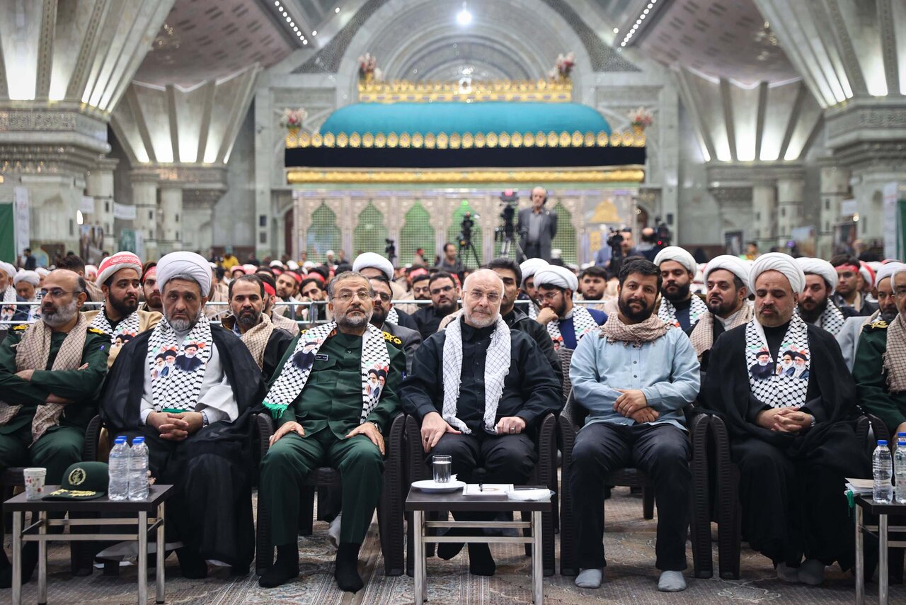 قالیباف در کنگره ۳۰۰۰ نفری مسئولان بسیج دانشجویی 