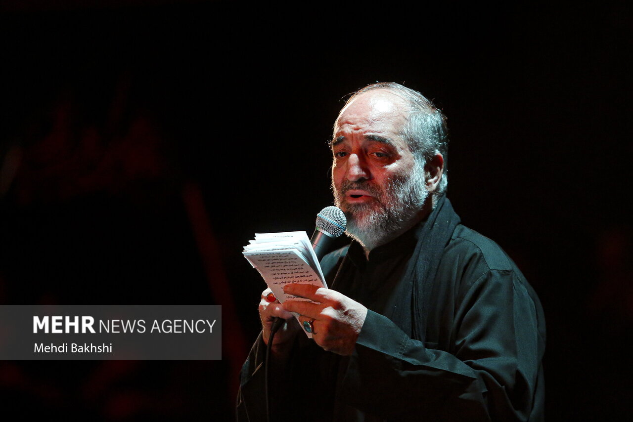 عزاداری شب عاشورای حسینی در قم