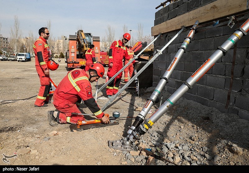 مانور سراسری تمرین زلزله کلانشهر تهران