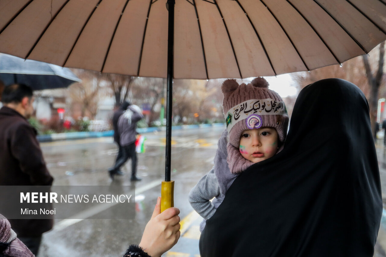 راهپیمایی ۲۲ بهمن در تبریز