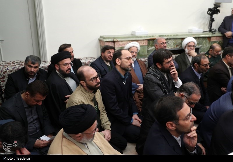 دیدار دستاندرکاران برگزاری کنگره شهدای کاشان با رهبر انقلاب