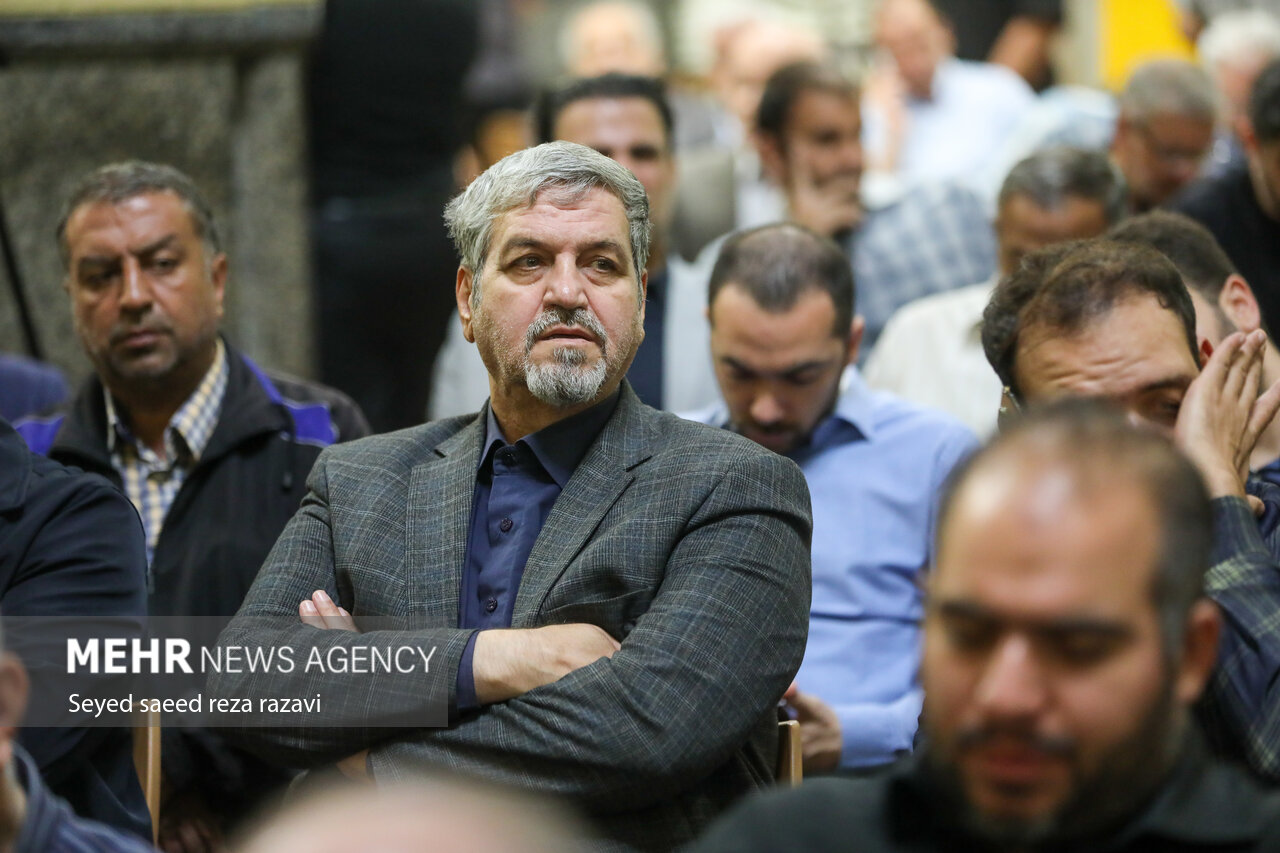 مجلس ترحیم همسر آیت الله سیستانی در تهران