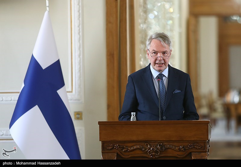 وزرای امور خارجه ایران و فنلاند