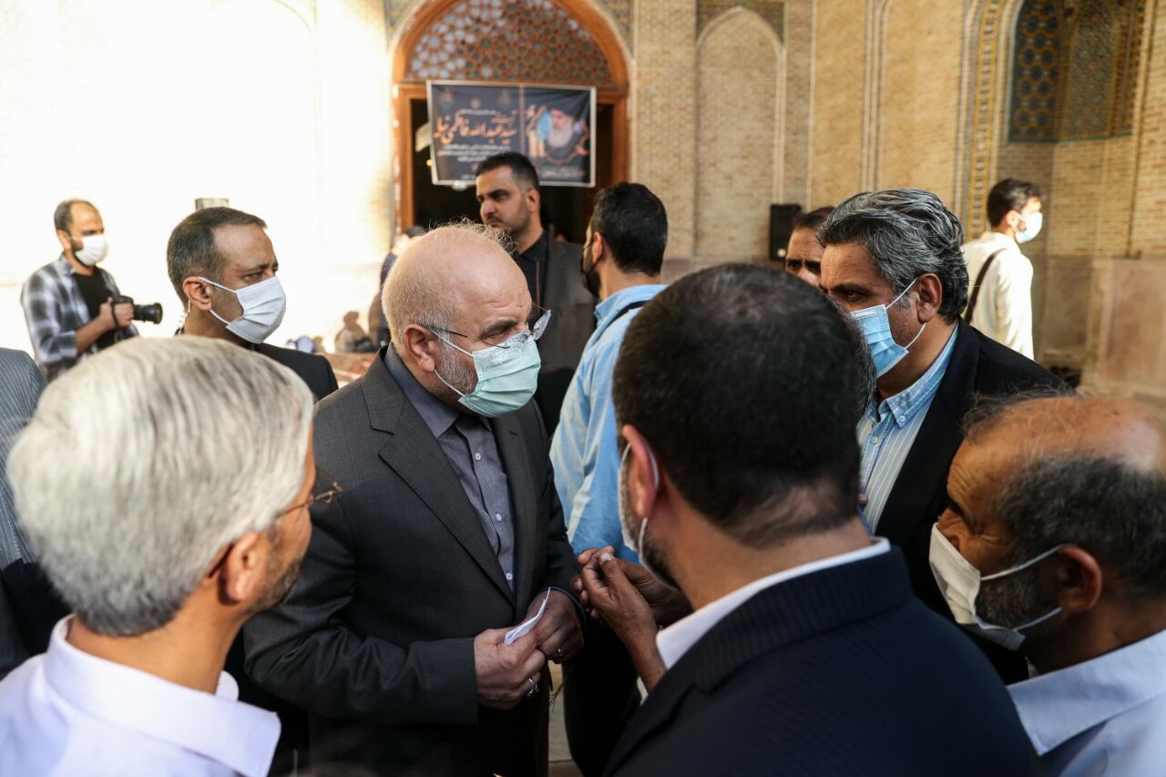  مراسم ترحیم حضرت آیت‌الله فاطمی‌نیا