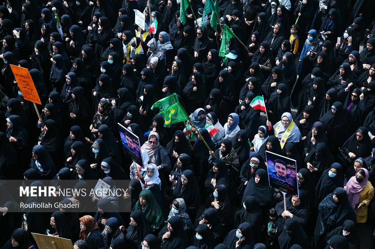 تشییع پیکر شهید مدافع حرم