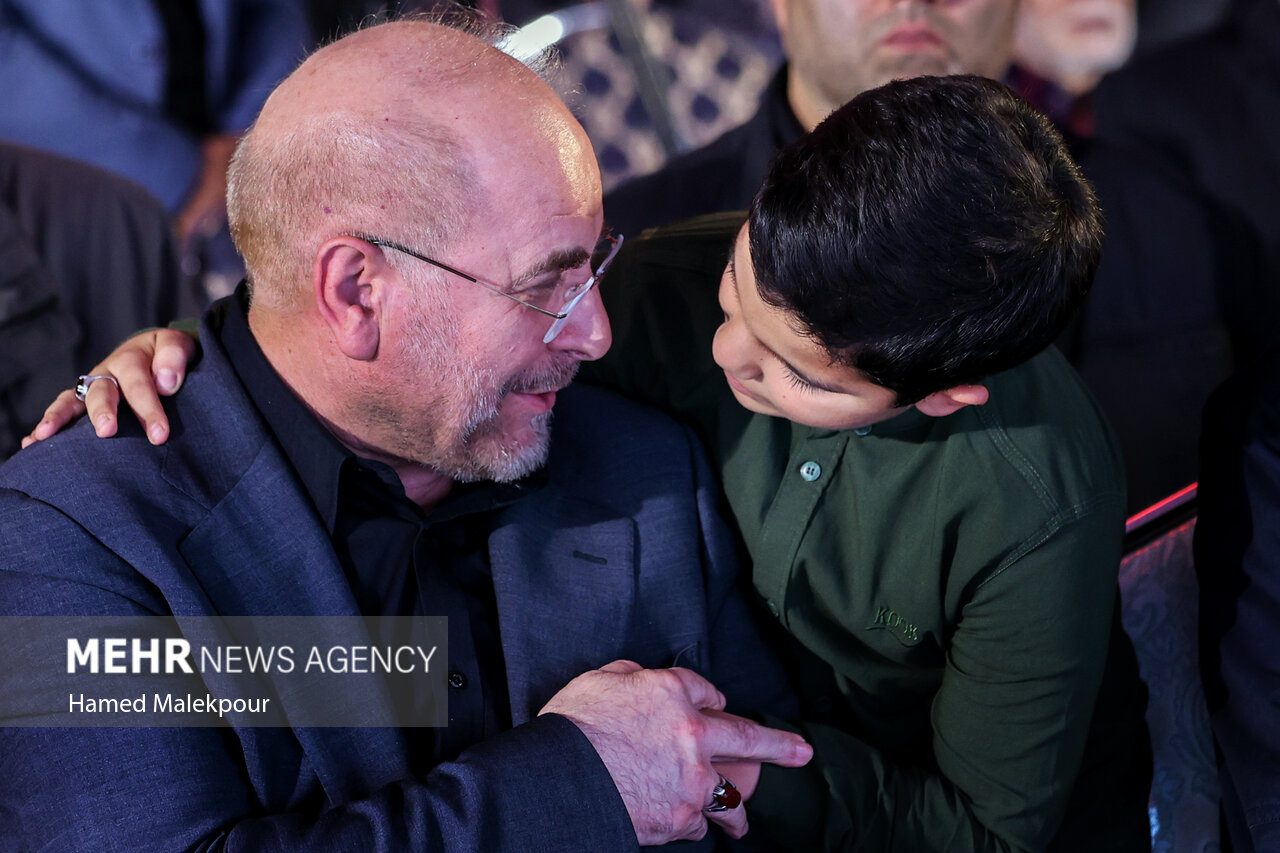 قالیباف در مراسم سیزدهمین سالگرد شهادت سردار شهید حسن طهرانی مقدم