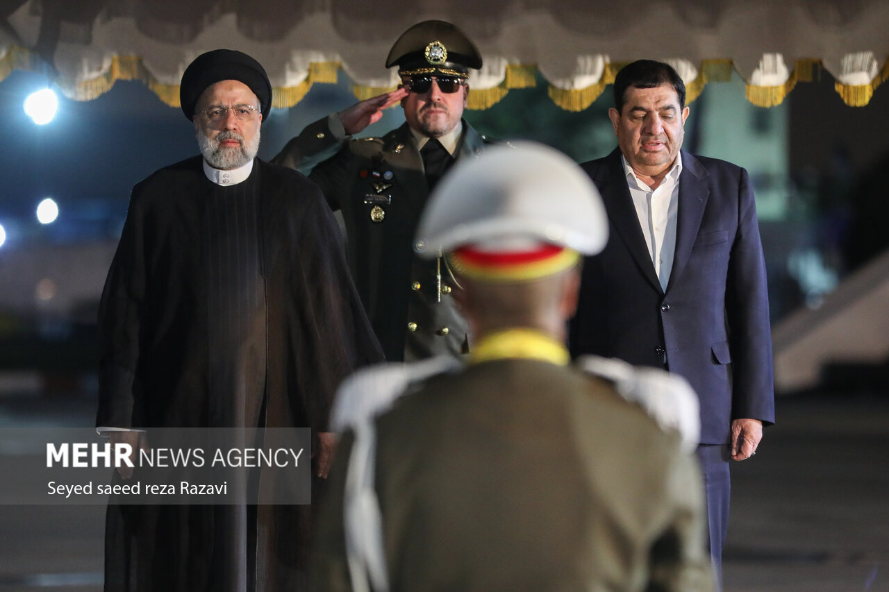 بدرقه رئیس جمهور به اندونزی