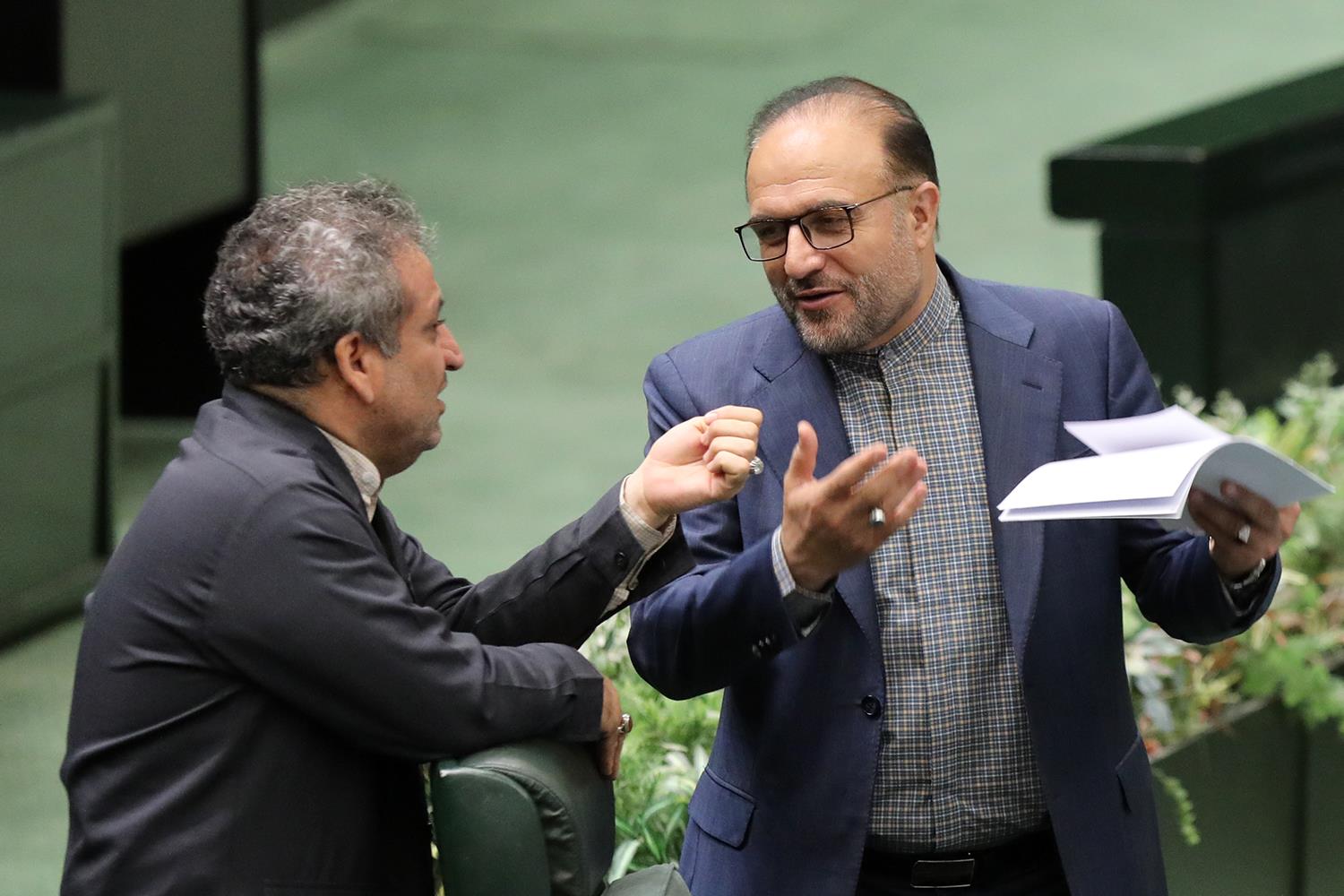 جلسه بررسی صلاحیت وزیر پیشنهادی صمت 