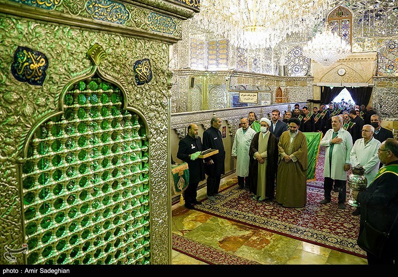 مراسم گلابشویی حرم مطهر حضرت شاهچراغ (ع) 