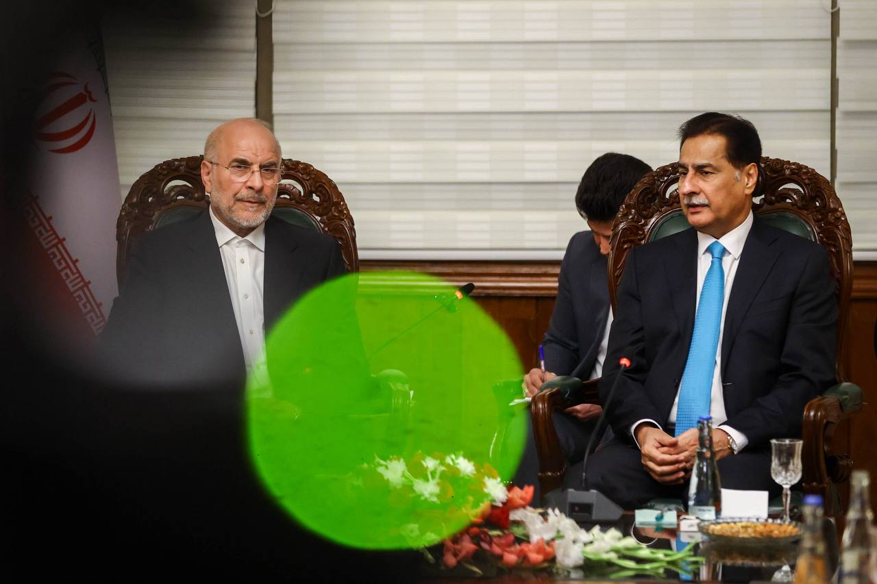  دیدار دو جانبه محمدباقر قالیباف و ایاز صادق 