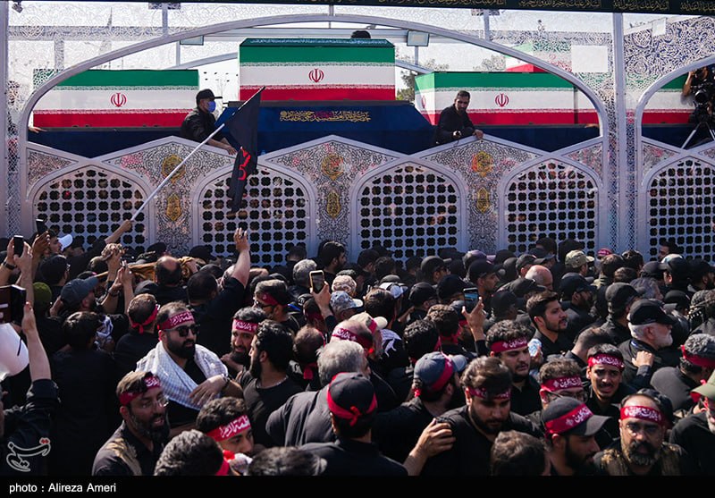 مراسم تشییع پیکر مطهر آقای شهید ایران