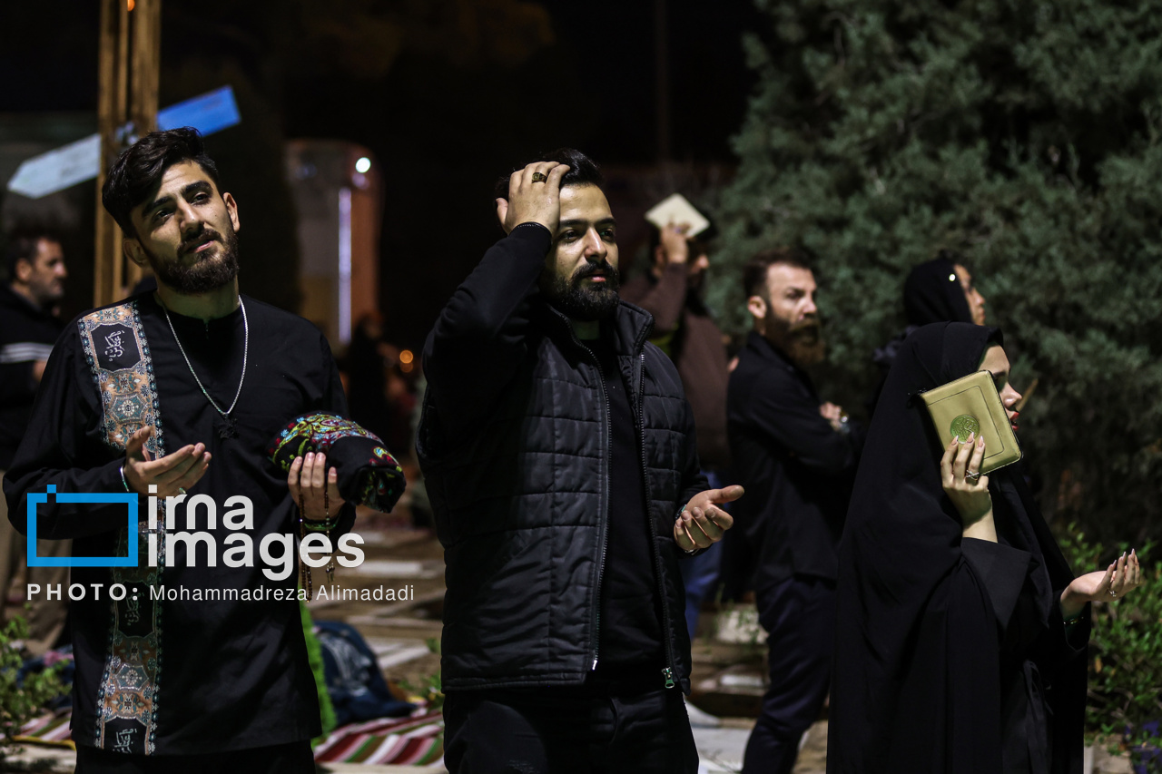 شب بیست و یکم رمضان در بهشت زهرا