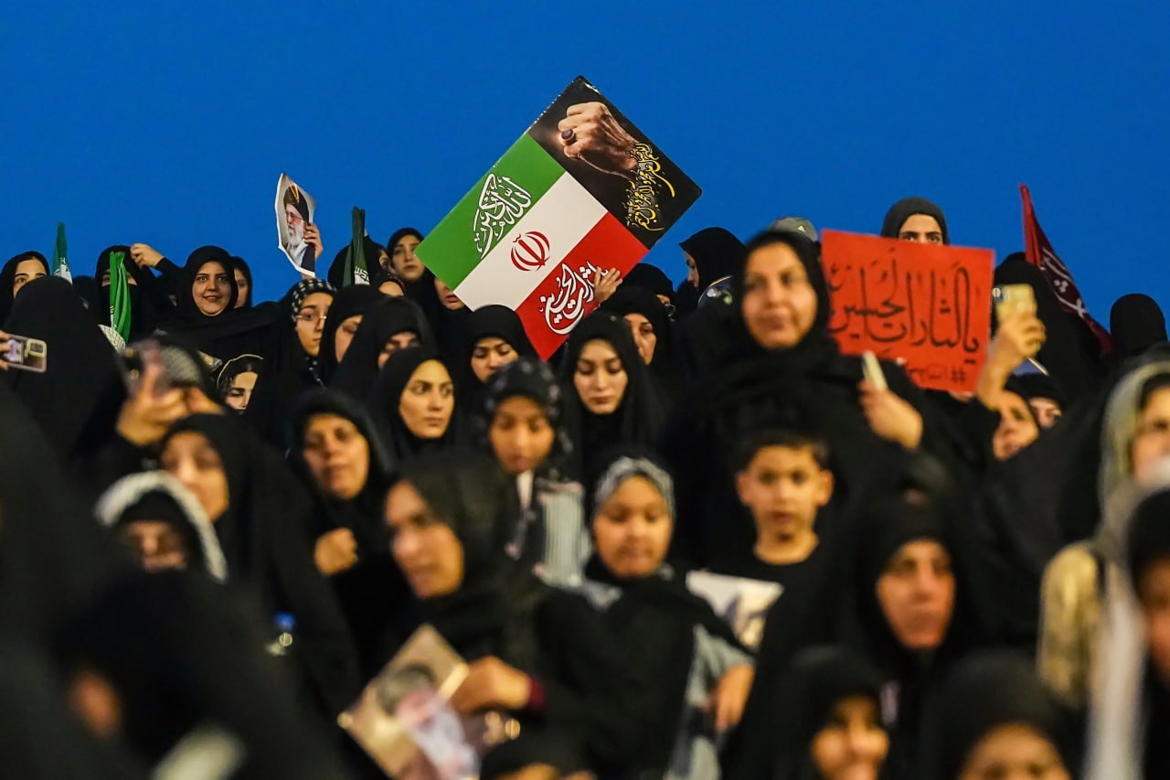 مراسم وداع با پیکر مطهر امام مجاهد شهید