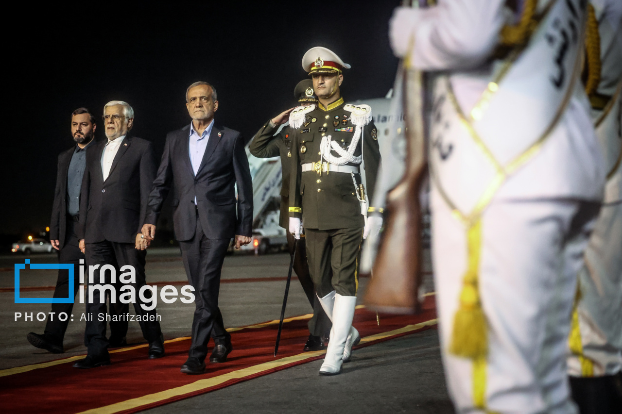 بازگشت رئیس جمهور از نیویورک