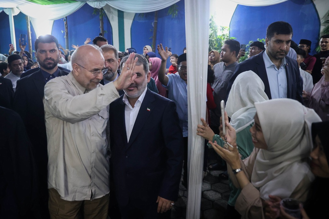 حضور قالیباف در مرکز فرهنگی اسلامی اندونزی