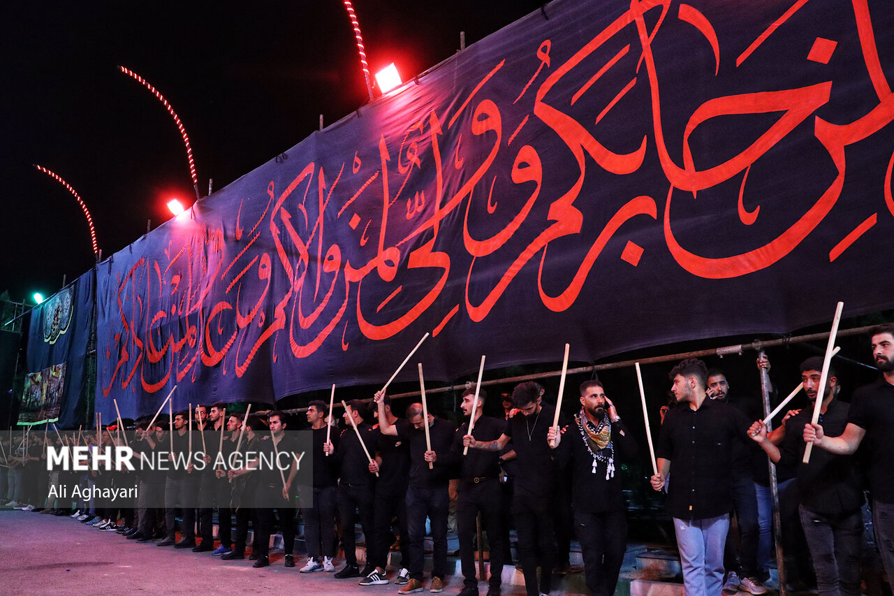 مراسم عزاداری شاه حسین گویان ارومیه