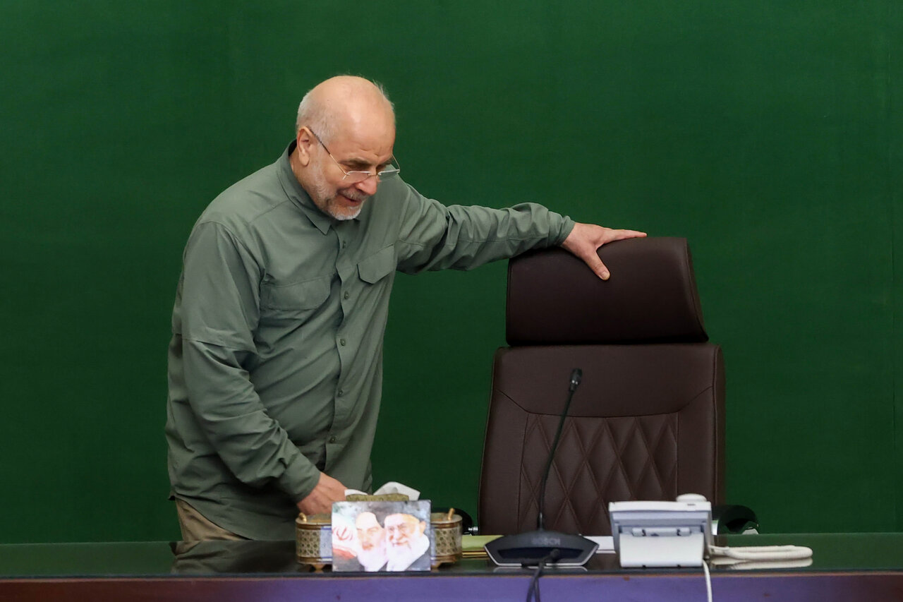 جلسه شورای هماهنگی مجلس با حضور قالیباف