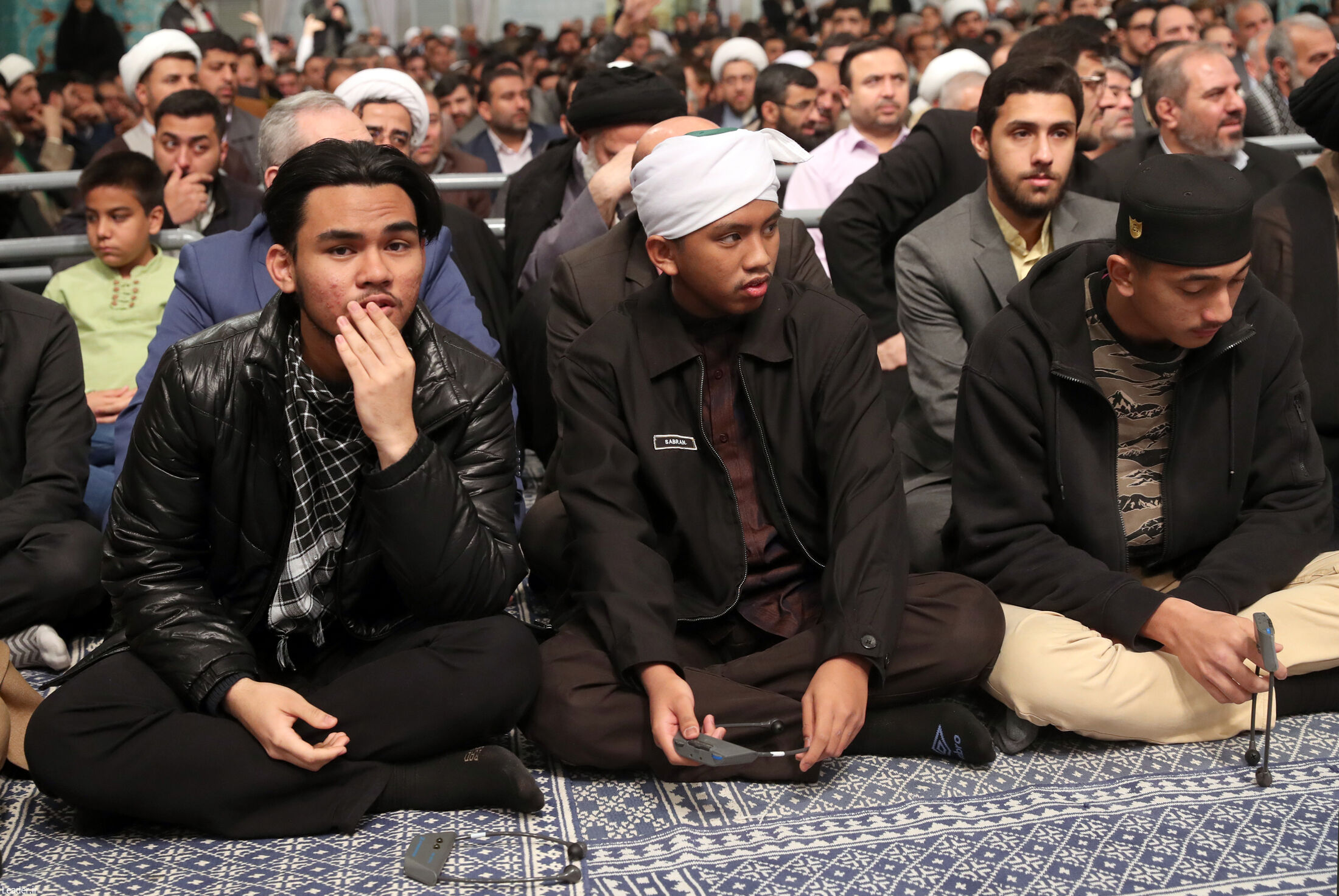 دیدار شرکت‌کنندگان در مسابقات بین‌المللی قرآن با رهبر انقلاب