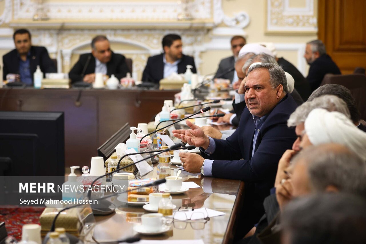 نشست شورای هماهنگی مجلس با حضور قالیباف