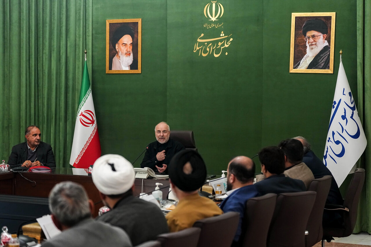 دیدار اعضای کمیسیون کشاورزی مجلس با قالیباف