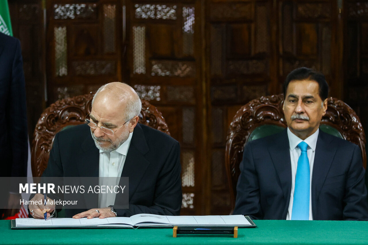 اولین روز سفر رئیس مجلس به پاکستان