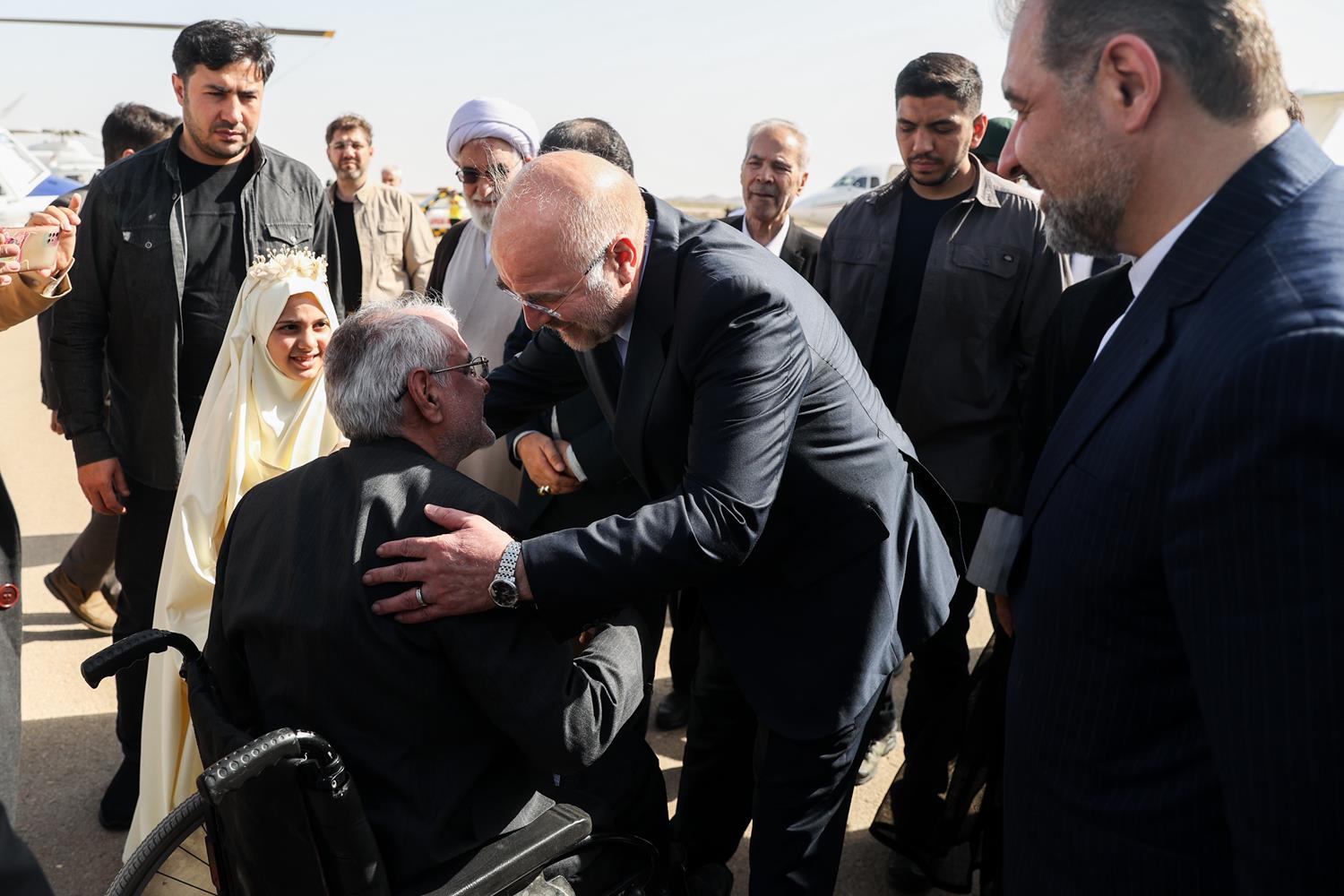 مراسم افتتاح فرودگاه شهدای گناباد