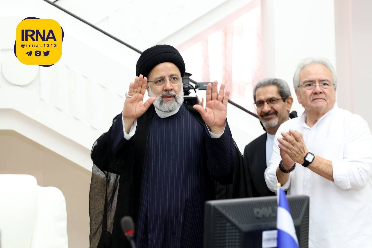 سخنرانی رییس جمهور در جمع نمایندگان مجلس ملی نیکاراگوئه