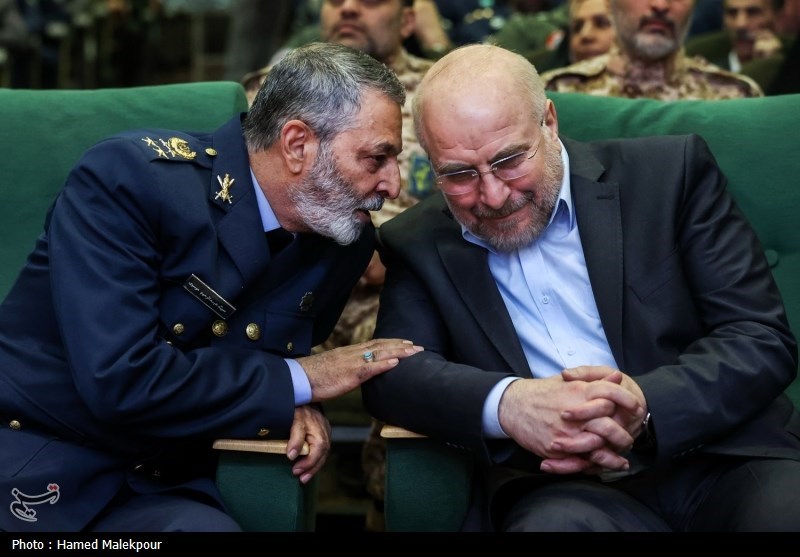 حضور قالیباف کنگره بزرگداشت شهدای نیروی هوای ارتش