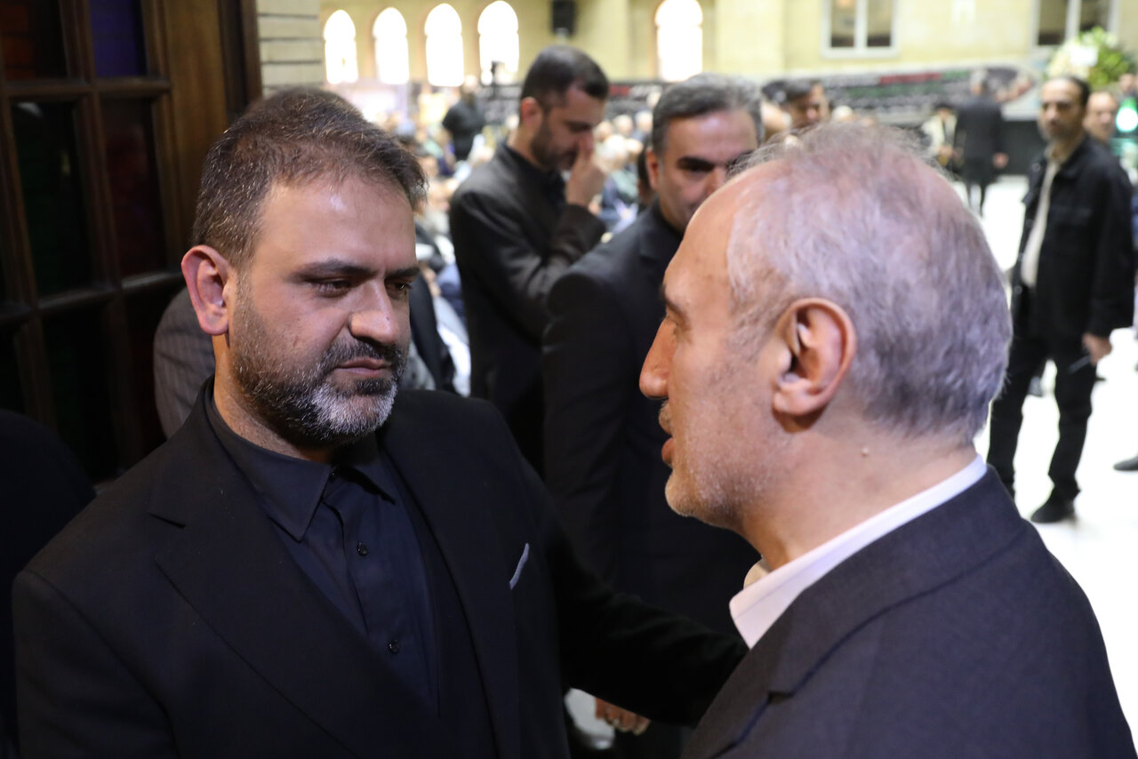 مراسم ختم پدر نماینده مسجد سلیمان با حضور قالیباف