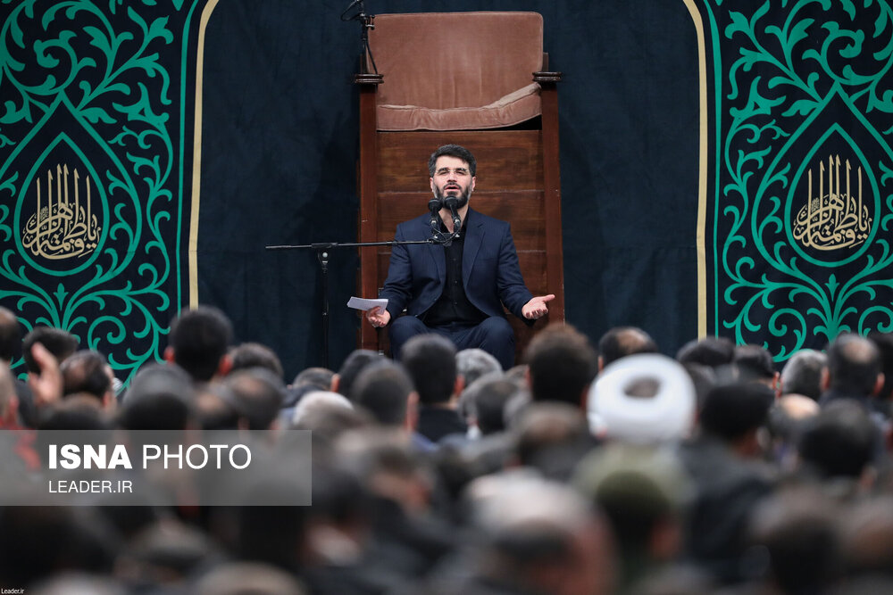 سومین شب مراسم عزاداری در حسینیه امام خمینی(ره)