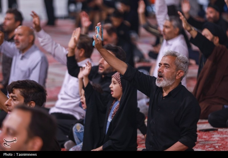 گرامیداشت چهلمین روز شهدای اقتدار در مسجد جمکران