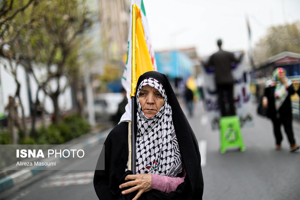 مراسم راهپیمایی روز قدس در تهران