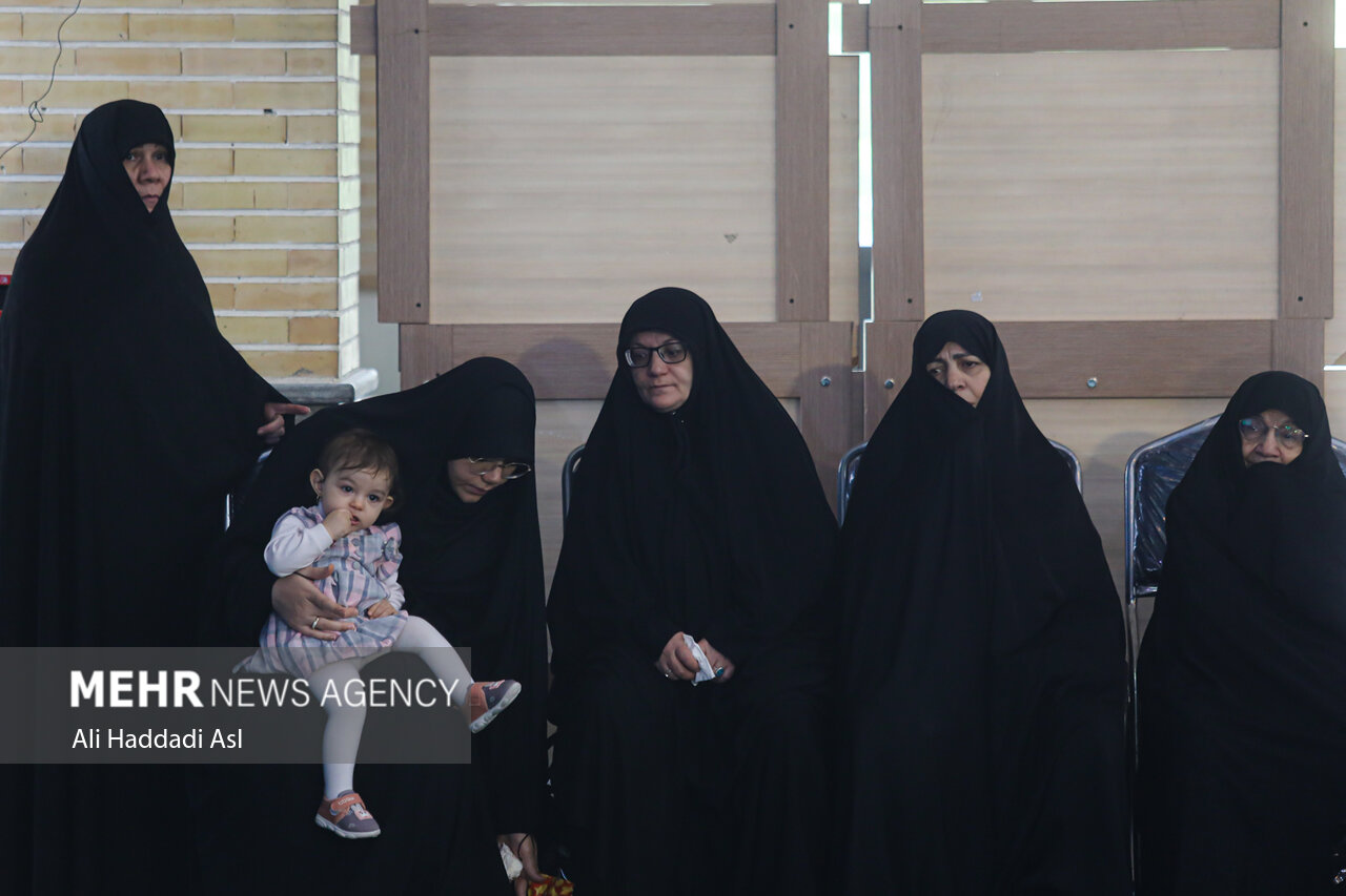 مراسم چهلمین روز شهادت مستشاران نظامی ایران