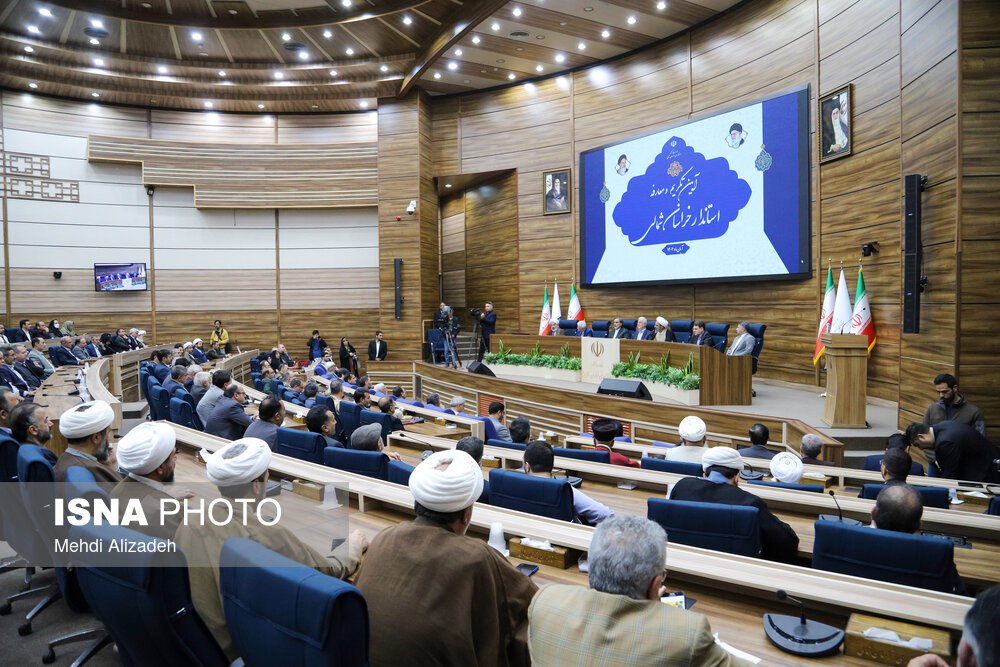 آیین تکریم و معارفه استاندار خراسان شمالی