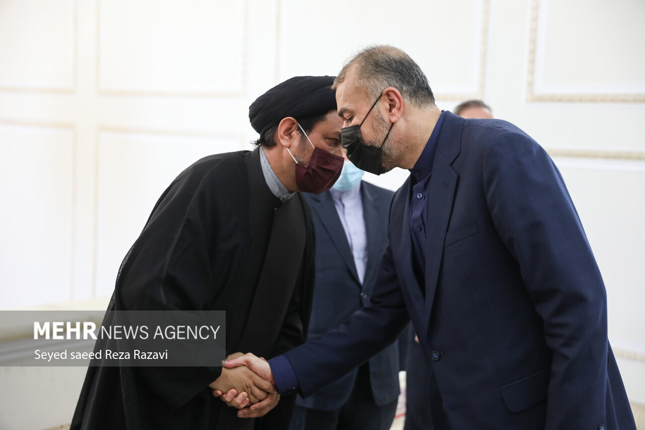 دیدار وزیر امور خارجه با نوه نلسون ماندلا