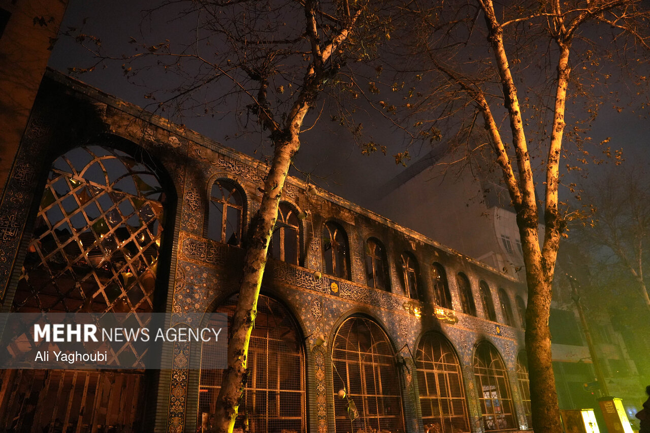 تخریب‌ اموال توسط اغتشاشگران در رشت