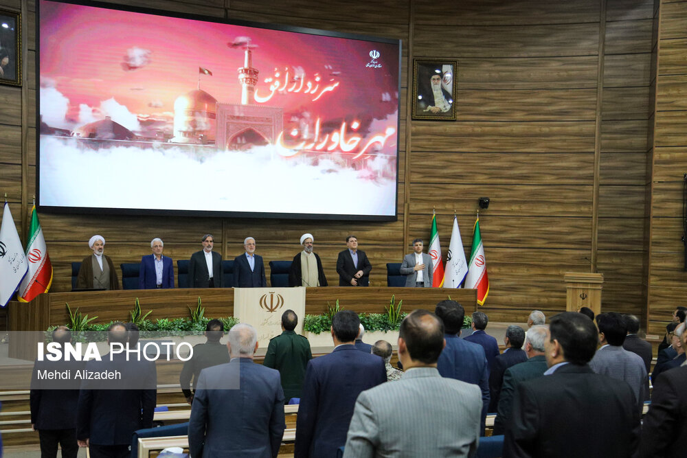 آیین تکریم و معارفه استاندار خراسان شمالی