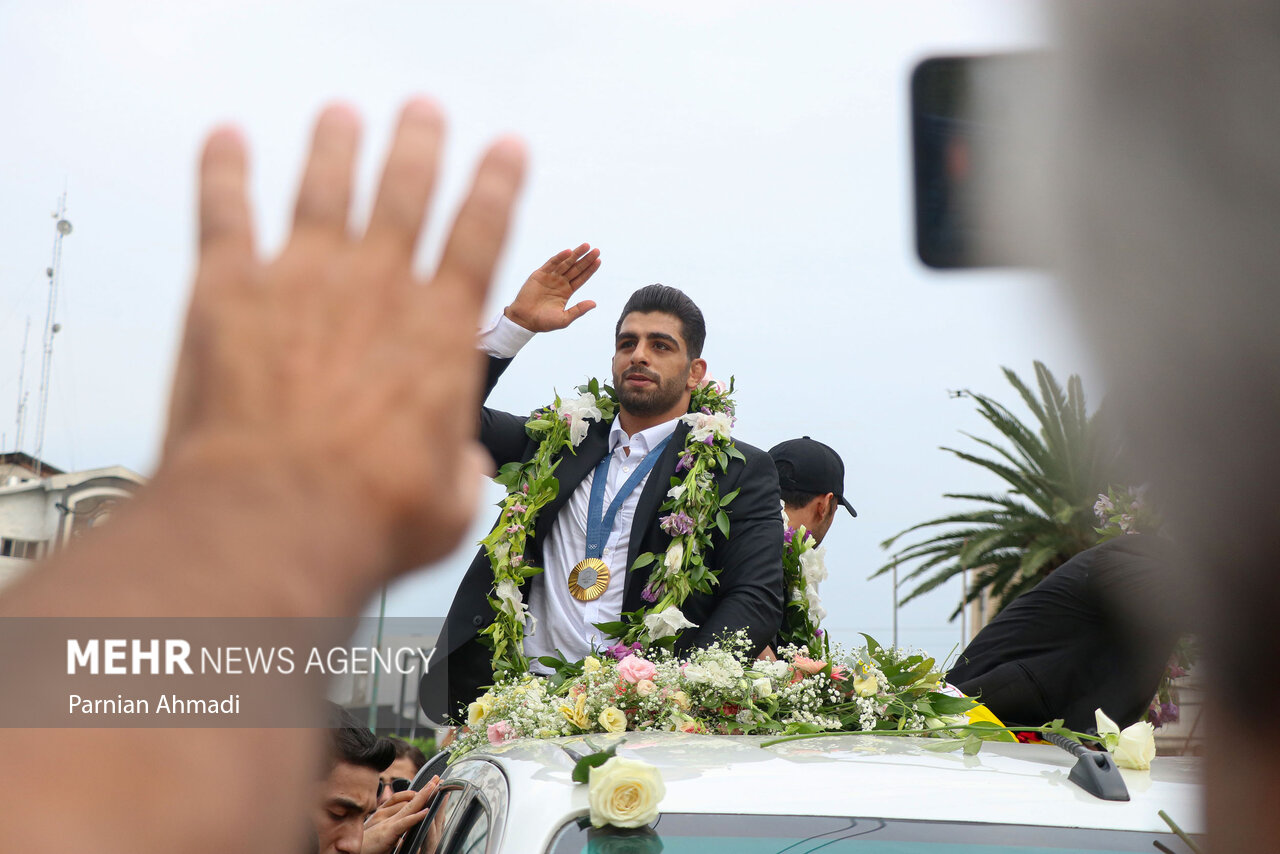 استقبال از محمد هادی ساروی در آمل