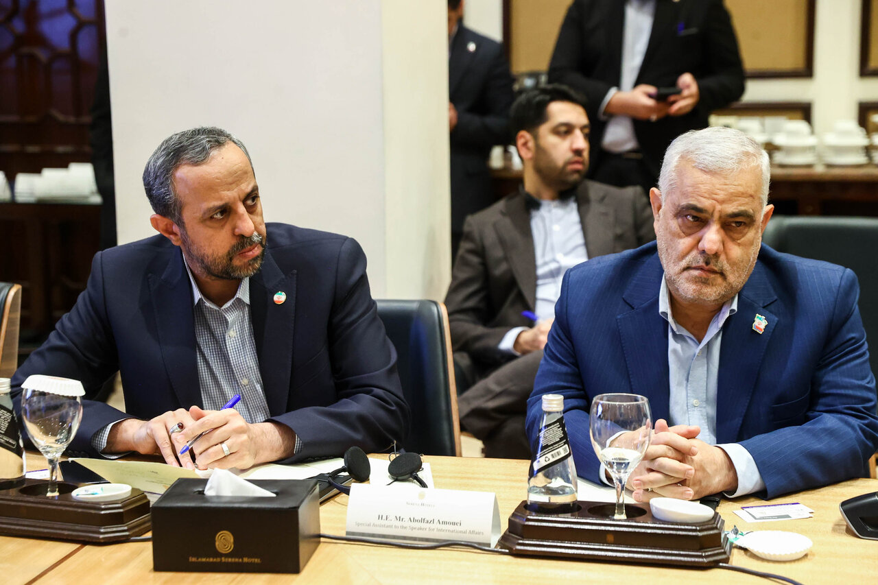 نشست اعضای فدراسیون اتاق‌های بازرگانی پاکستان با  قالیباف 