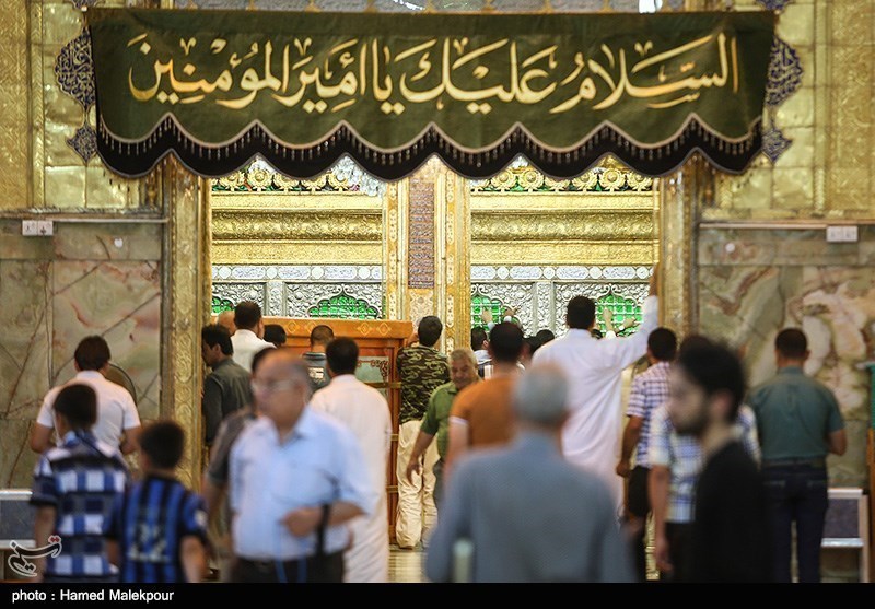 بارگاه مطهر امیرالموئمنین ( ع ) نجف اشرف
