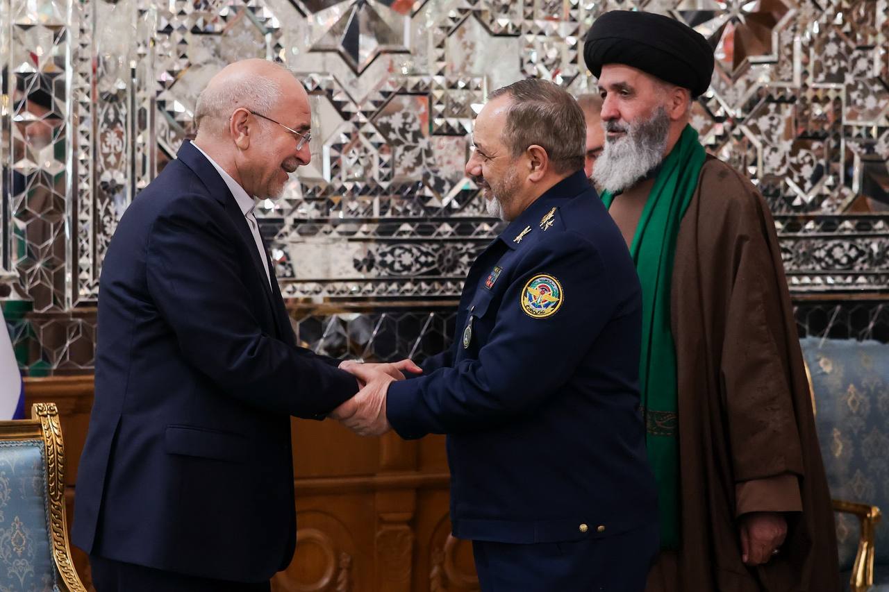 دیدارهای نوروزی جمعی از مسئولان نظام با قالیباف