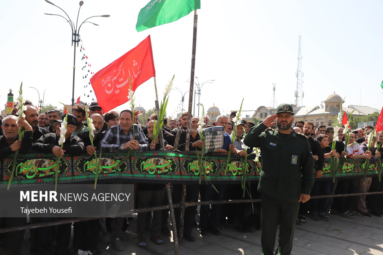 تشییع و خاکسپاری پیکر سردار شهید «علی شادمانی» 