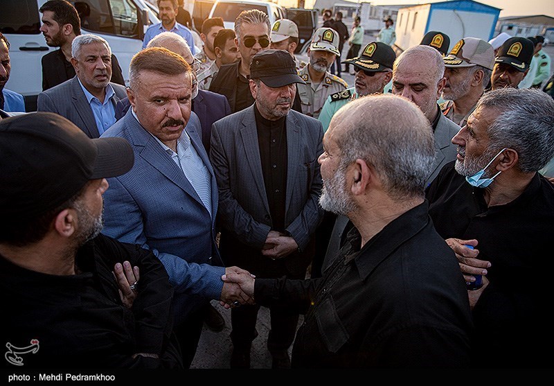  بازدید وزیر کشور از مرزهای چذابه و شلمچه