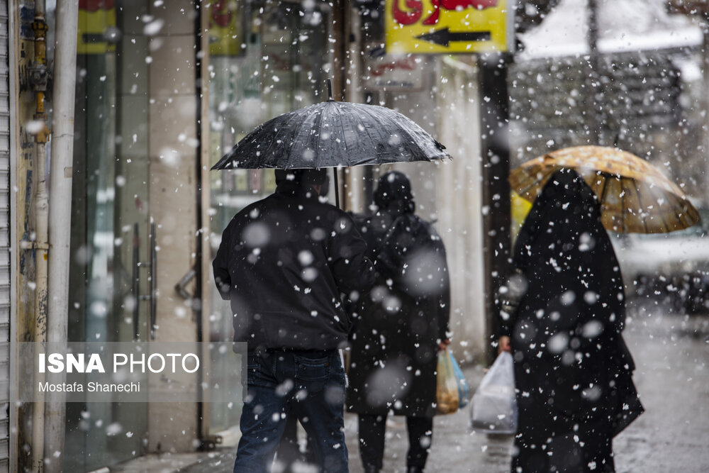 حال و هوای برفی ساری