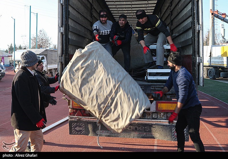  برپایی بیمارستان سیار ارتش در جنوب ترکیه