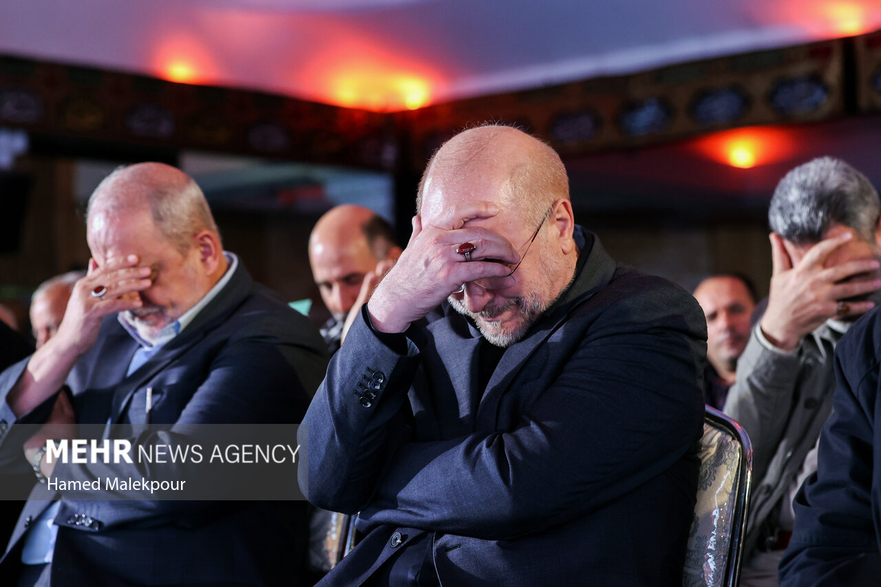 قالیباف در مراسم سیزدهمین سالگرد شهادت سردار شهید حسن طهرانی مقدم