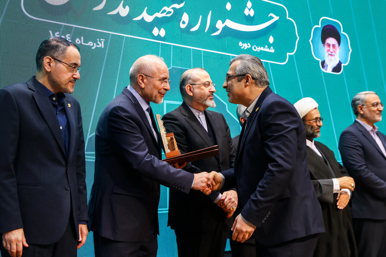  اختتامیه ششمین دوره جشنواره شهید مدرس با حضور قالیباف