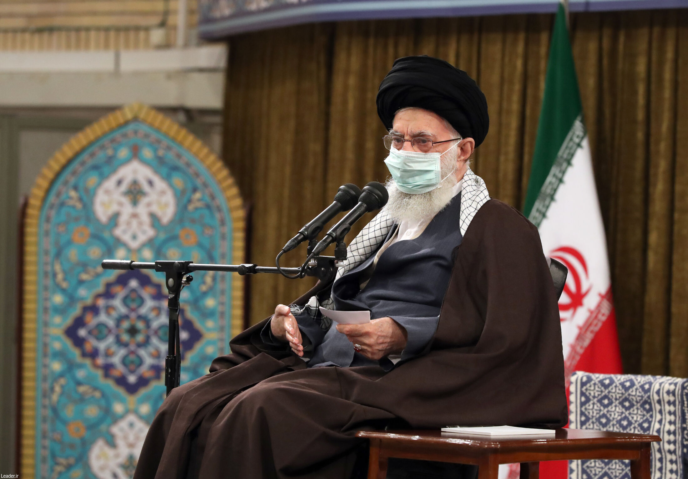 دیدار دست‌اندرکاران کنگره‌ شهدای ایلام با رهبر انقلاب