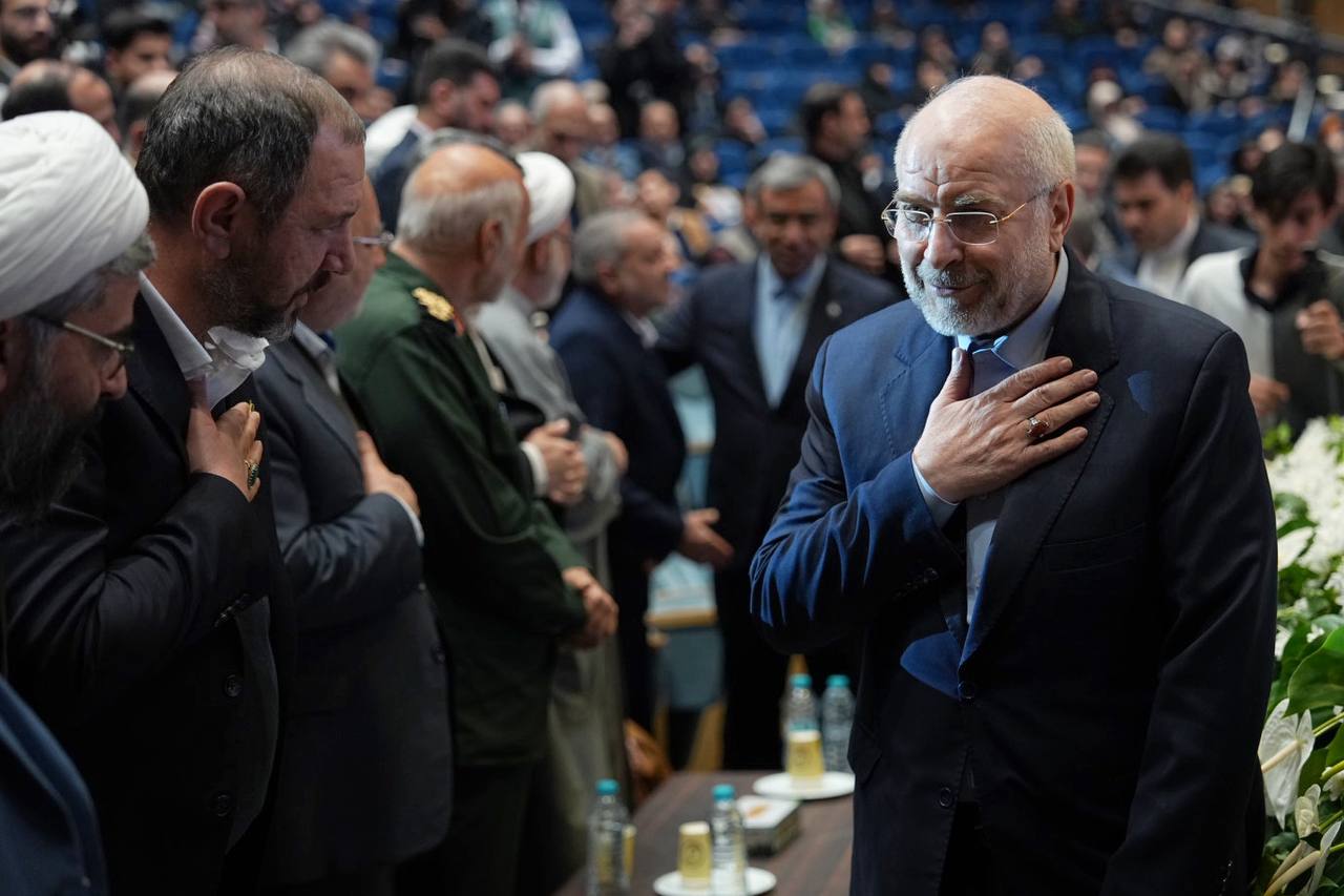 آیین اعطای نشان مشهد الرضا(ع) با حضور قالیباف 